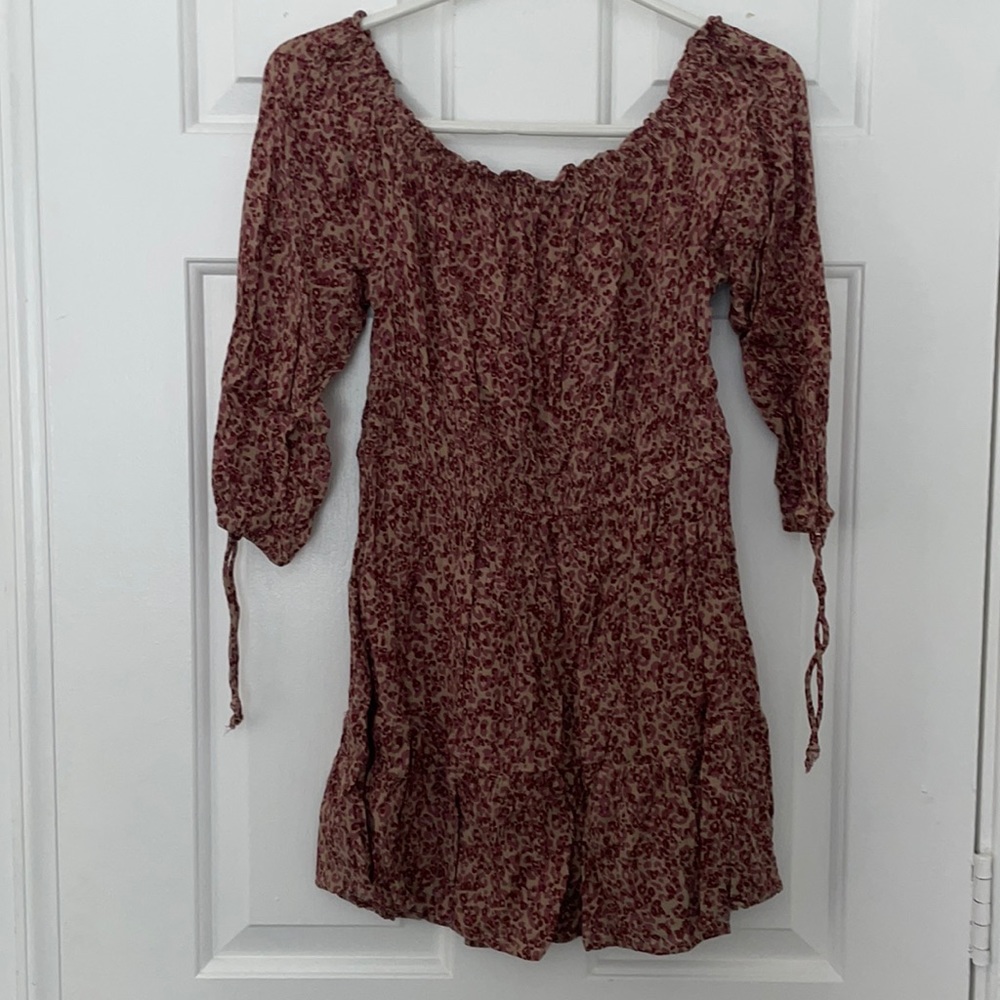 AE pink cheetah dress